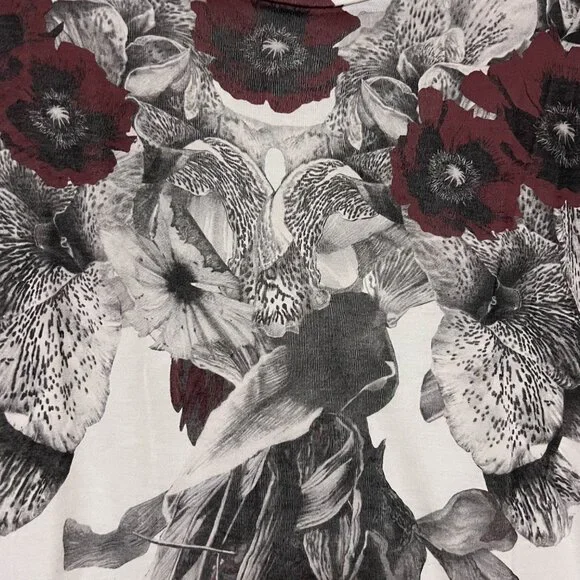 All Saints Floraz T'shirt Tank Style XS - Picture 2 of 10